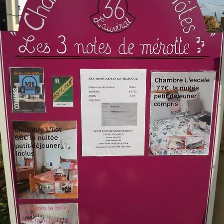 Les 3 Notes De Merotte * Coutras